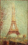 Georges Seurat Iron tower oil painting picture wholesale